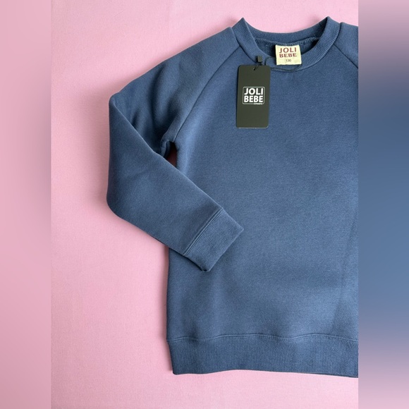 NWT Korean Clothing Brand Joli(e) Bebe | Kids Fleece Sweatshirt| Size 6-7Y - Picture 3 of 10